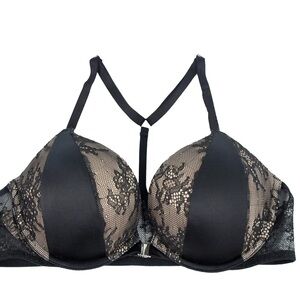 Victoria's Secret Bombshell Miraculous Plunge Push-up Add 2 Cups Bra 34D